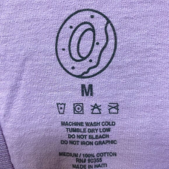 Odd future Embroidered Logo Purple Tshirt size Medium - Picture 4 of 4